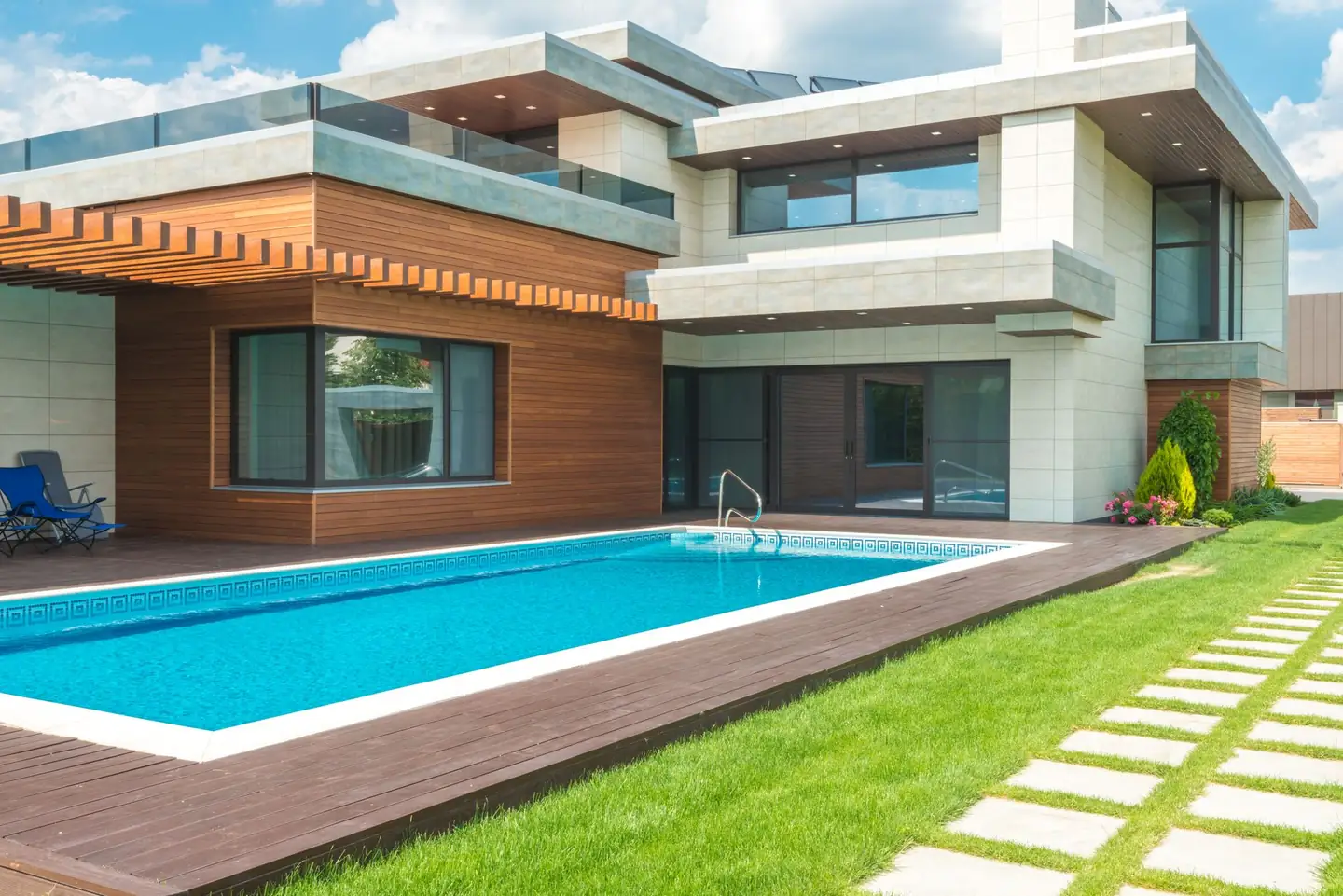 Swimming pool built in Clifton, NSW